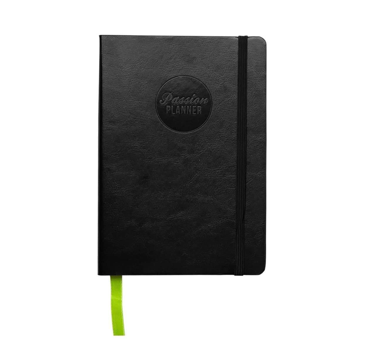 Passion Planner Daily Elite Black v1.0 A5. Udatert.