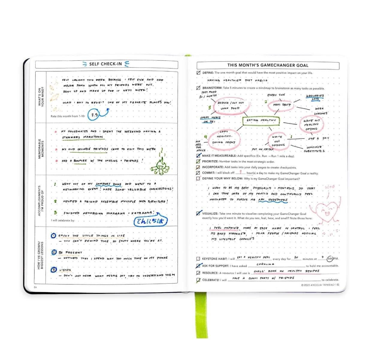 Passion Planner Daily Elite Black v1.0 A5. Udatert.